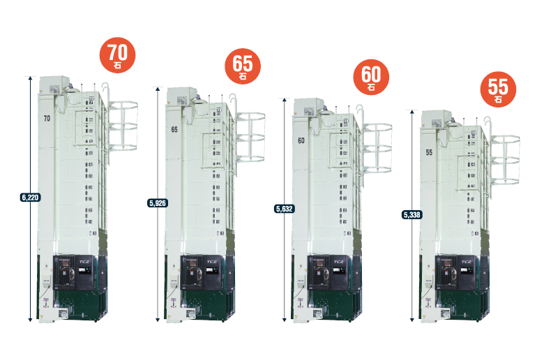 日本Shizuoka Seiki静冈制机谷物干燥机（远红外型）TCZ-ELL65V