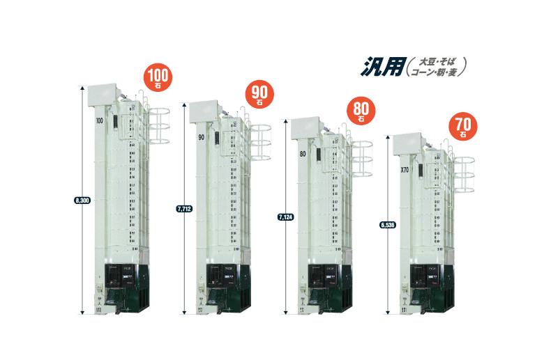 日本Shizuoka Seiki静冈制机谷物干燥机（远红外型）TCZ-EX90DV
