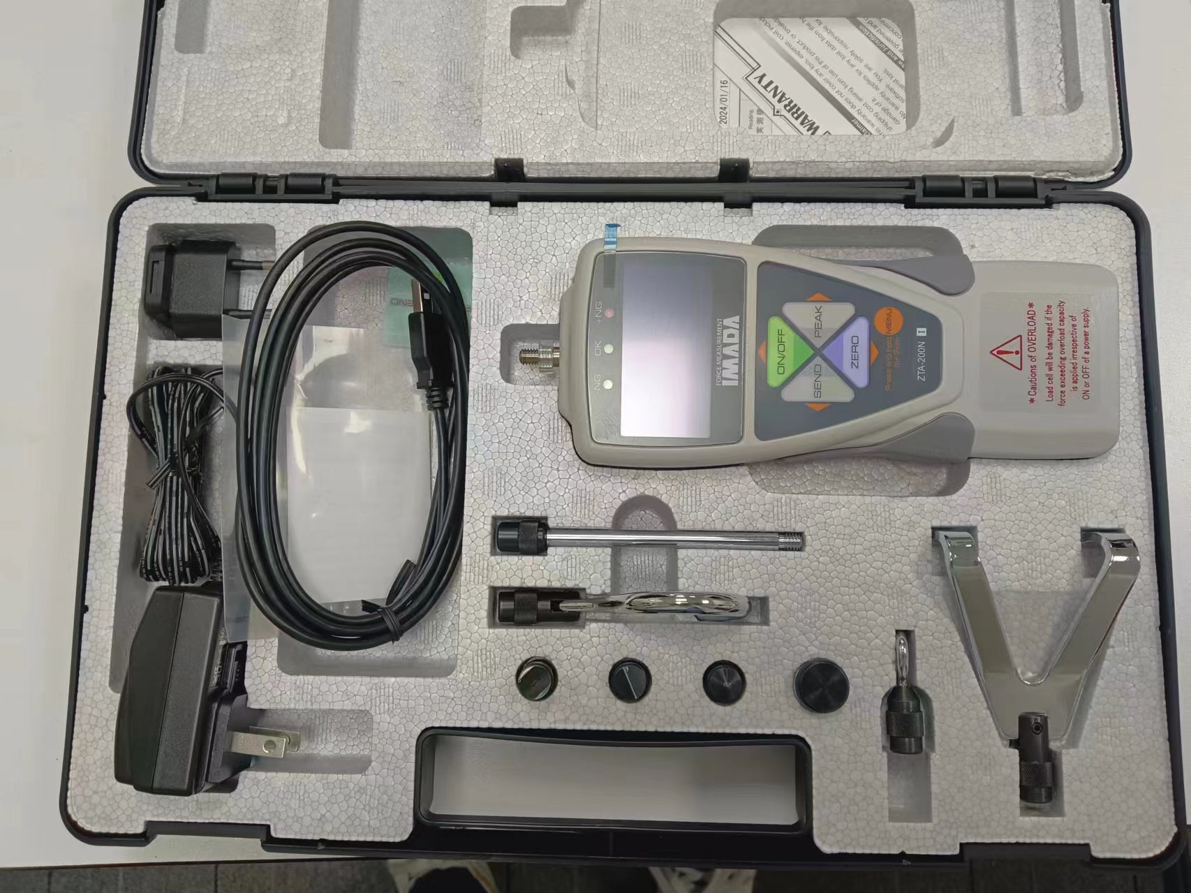 电商MRO供应链日本IMADA依梦达 推拉力计ZTA-200N