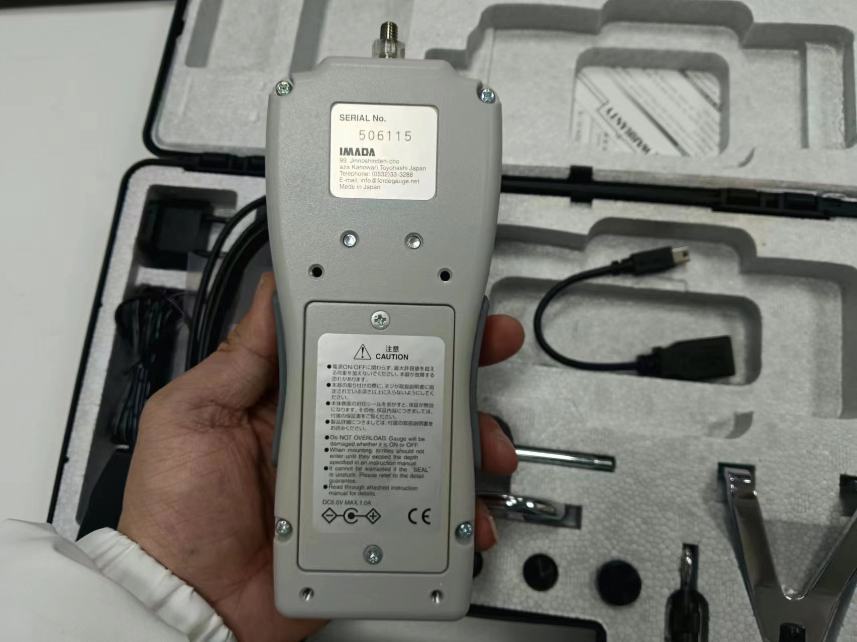 电商MRO供应链日本IMADA依梦达 推拉力计ZTA-200N