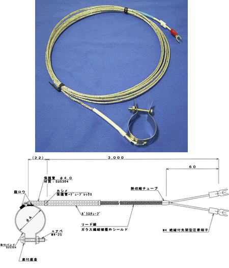 日本JUST绑带式安装传感器TSKB30
