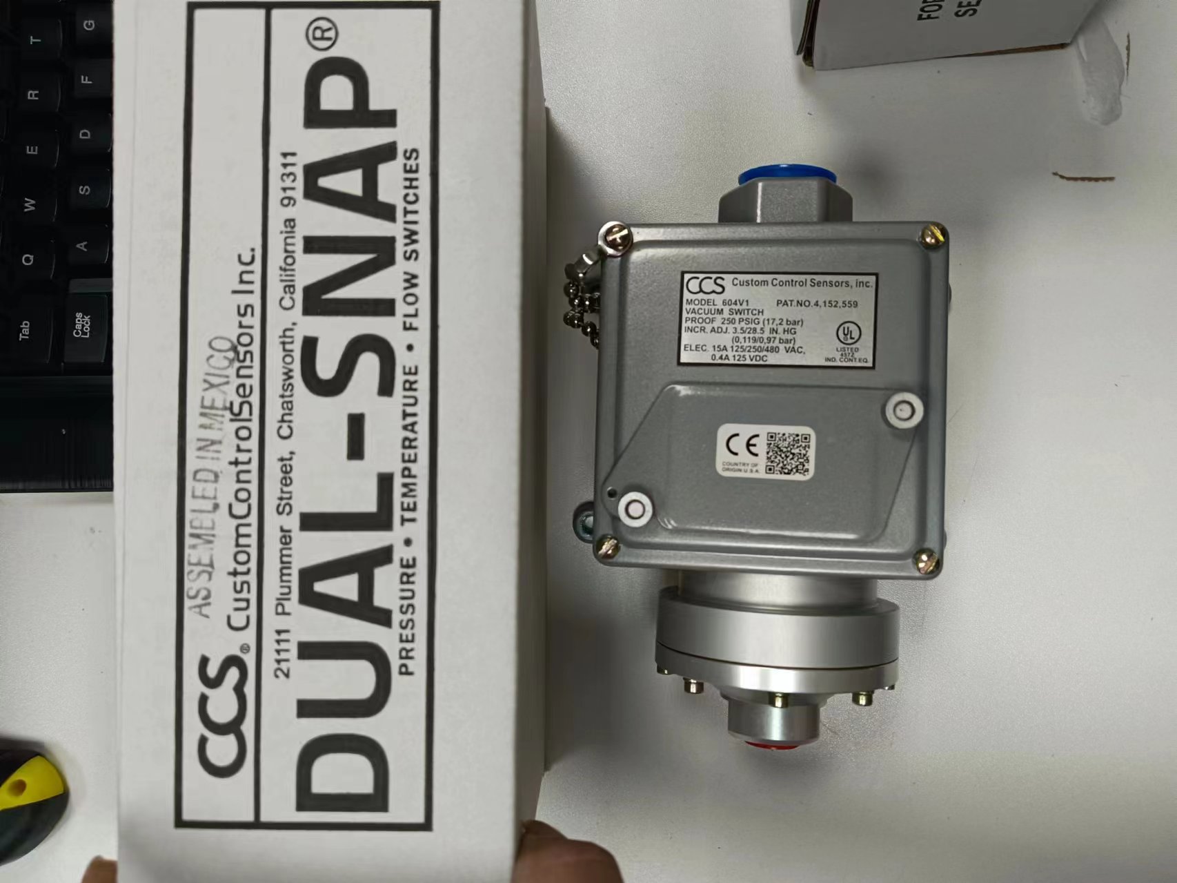 电商MRO供应链美国CCS压力开关604G1