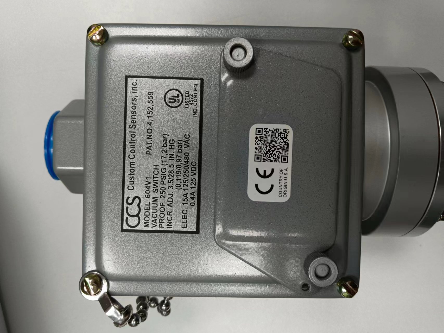 电商MRO供应链美国CCS压力开关604G1