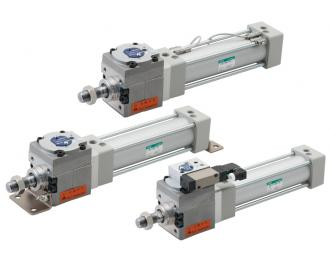 日本CKD喜开理  带制动拉杆型气缸JSG