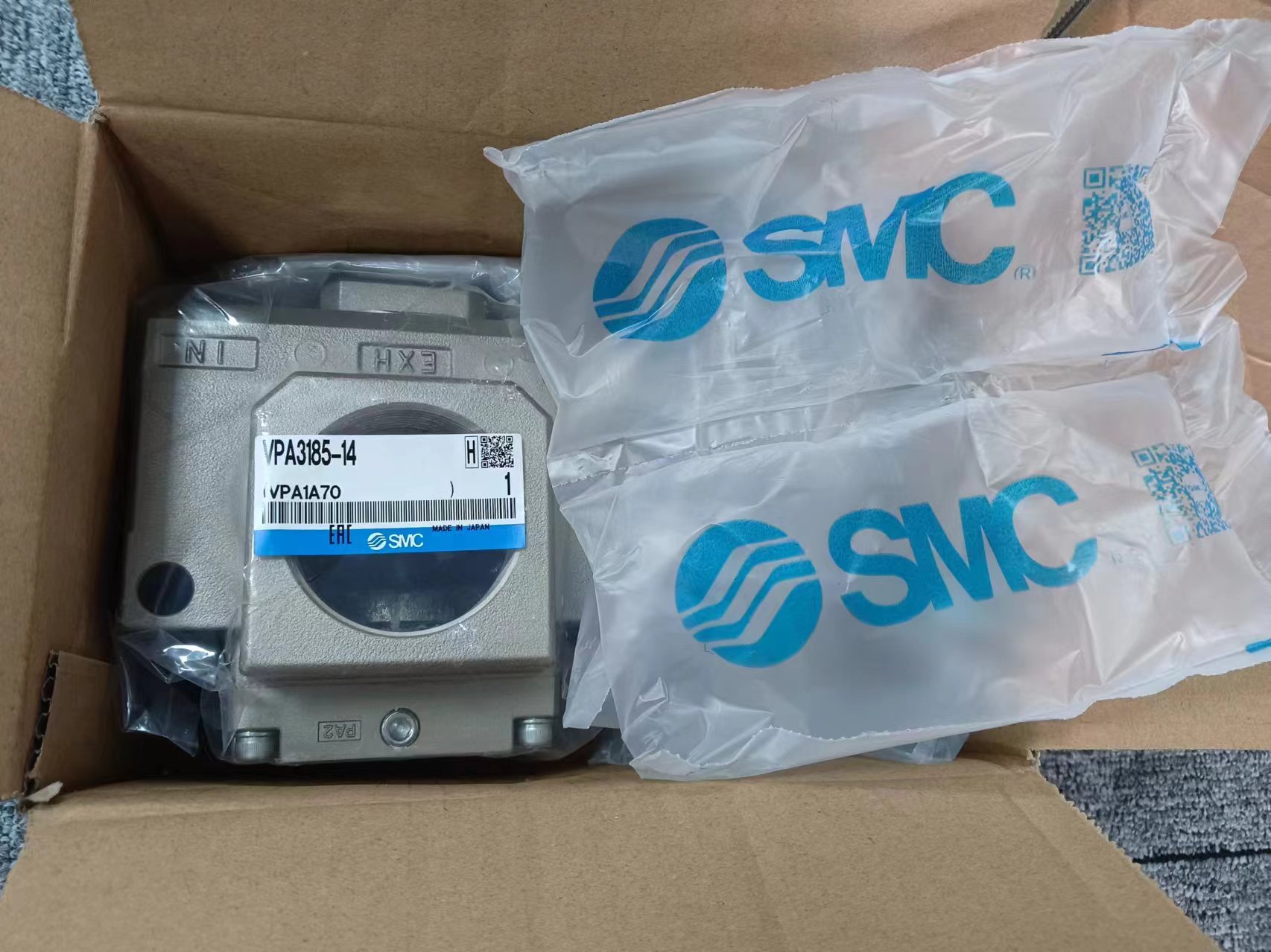 电商MRO供应日本SMC 电磁阀VPA3185-14