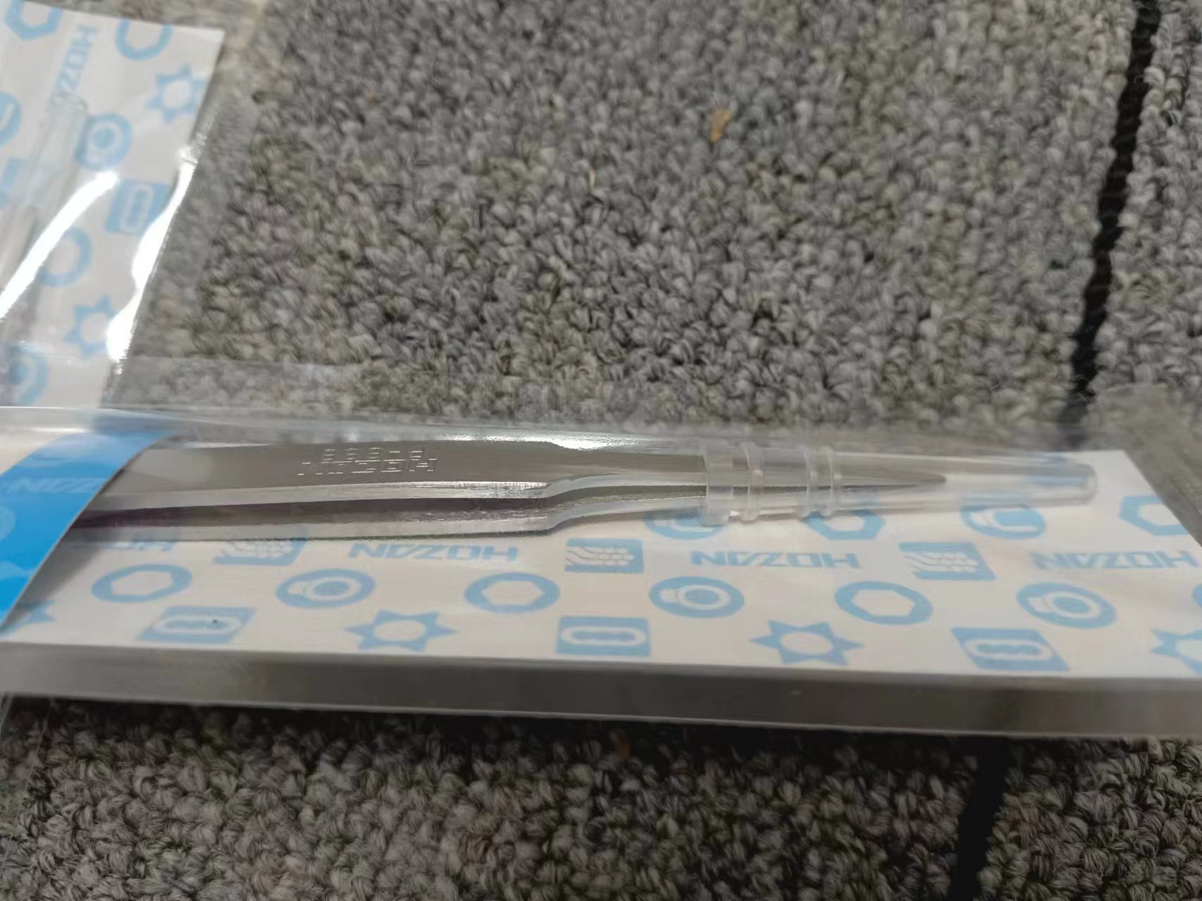 电商MRO供应链HOZAN宝山平头铲形镊子 P-888