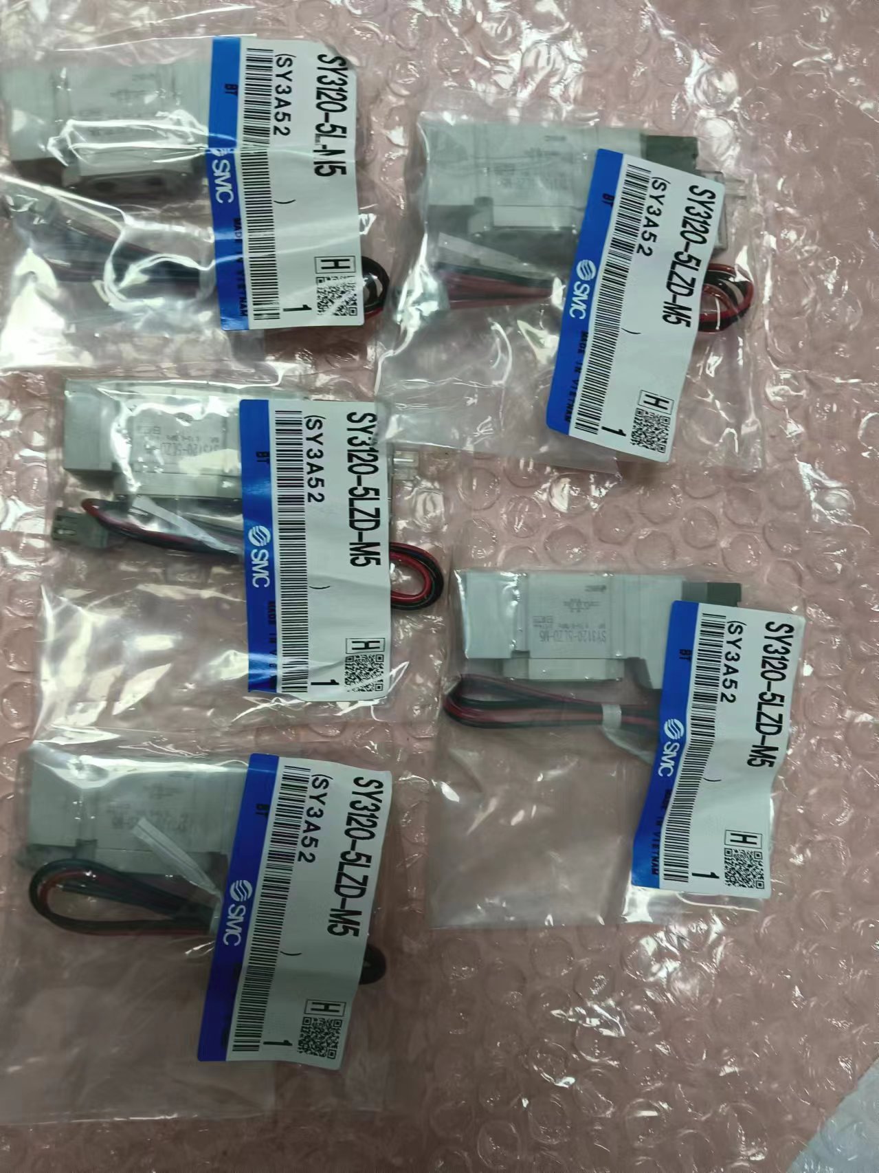 电商MRO供应链日本SMC电磁阀SY3120-5LZD-M5气动控制气阀