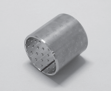 日本Oiles奥依莱斯 含背衬金属、弥散分布特殊耐磨添加剂的烧结青铜轴承TOUGHMET D系列衬套TMDB-3140