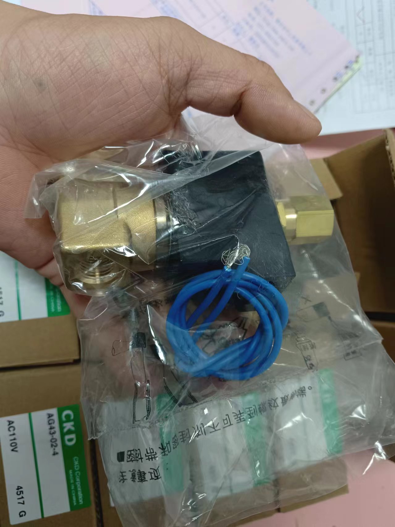 电商MRO供应链日本CKD喜开理电磁阀 AG43-02-4