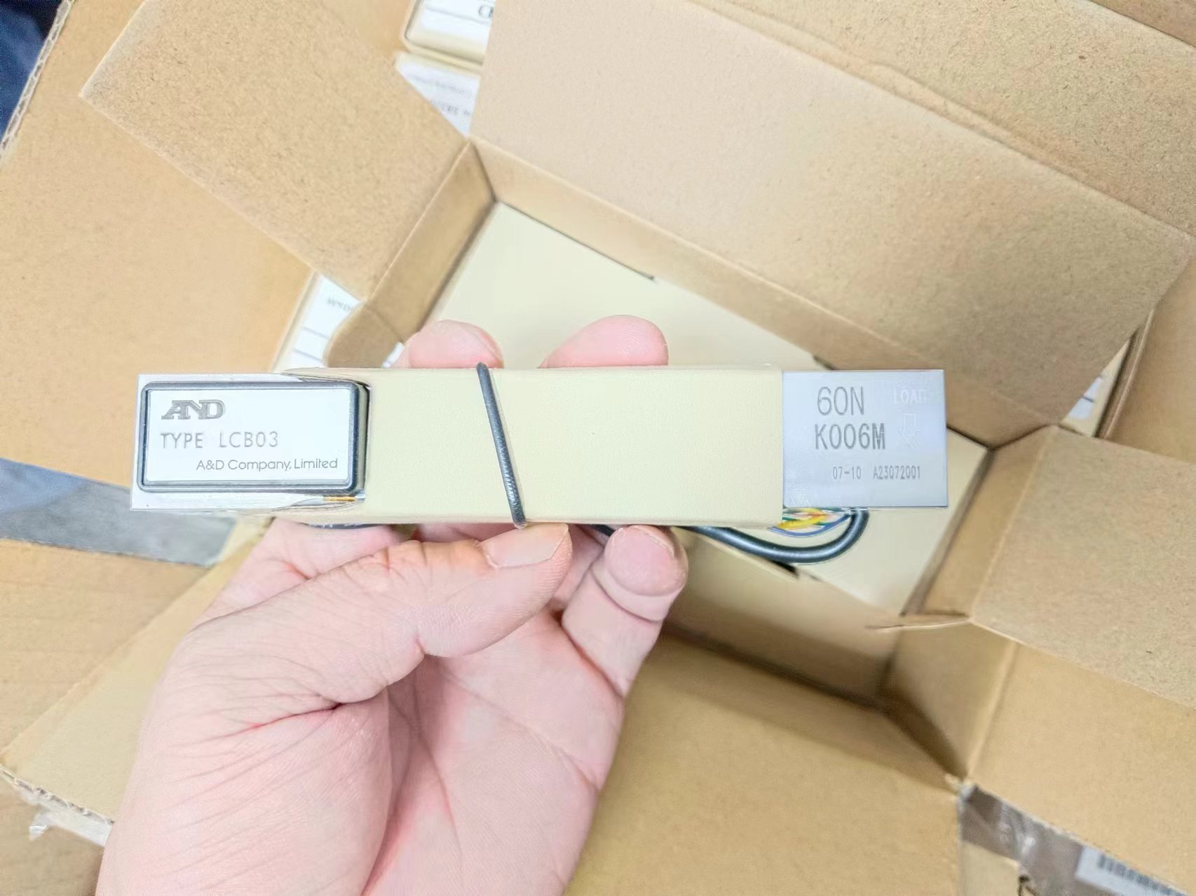 电商MRO供应链日本AND爱安德LCBO3K006M称重传感器