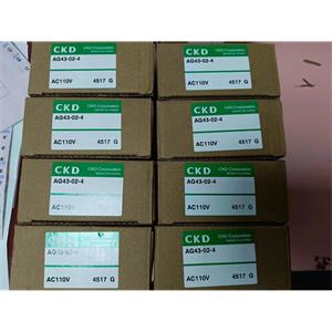 电商MRO供应链日本CKD喜开理电磁阀 AG43-02-4