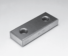 日本Oiles奥依莱斯 含弥散固体润滑剂的烧结多层轴承Oiles 2000系列20mm厚双孔型耐磨板CWPT-125300