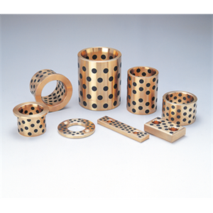 日本Oiles奥依莱斯 含嵌入式固体润滑剂的青铜轴承Oiles 500B-SL2系列衬套BCB-608080