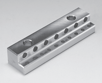 日本Oiles奥依莱斯 内嵌固体润滑剂的高强度黄铜轴承500SP₁ SL1系列L 型滑板SLP-26400C