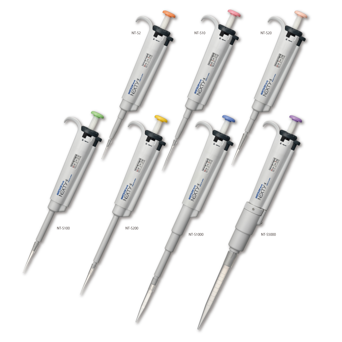 日本WATSON沃森 NEXTY-S 单道手动可调移液器NT-S2