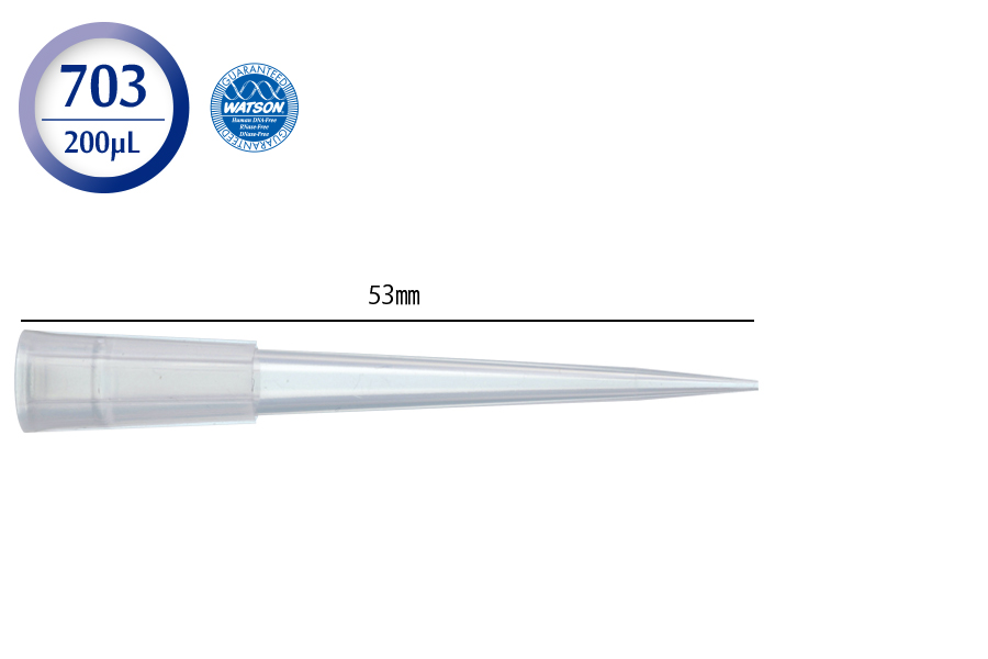 日本WATSON沃森 200 µL 移液吸头120-703C