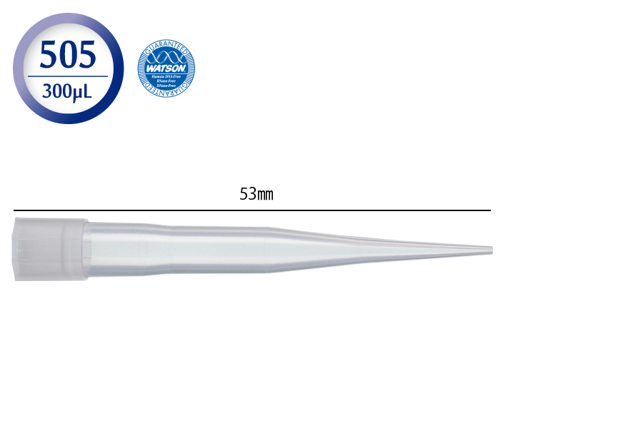 日本WATSON沃森 300 µL 移液吸头122-505CS