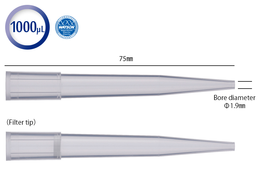 日本WATSON沃森 移液吸头 大口径吸头113-844C