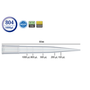 日本WATSON沃森 1000 µL移液吸头122-804CS