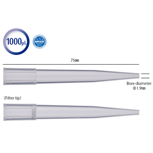 日本WATSON沃森 移液吸头 大口径吸头124P-844CS