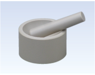 日本伊藤 PEX-80  PEEK 研钵 + 研杵 微电子医药分析专用