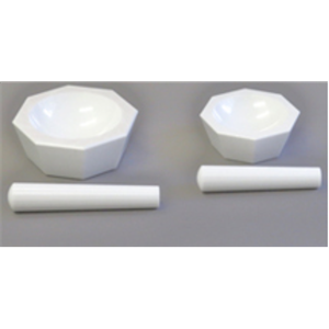 日本 ITOH 伊藤 ZAM-100 浅型 部分稳定锆石研钵研杵套装 耐磨低污染