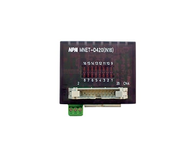 日本NPM脉冲 本地板（数字 I/O 型）MNET-D420