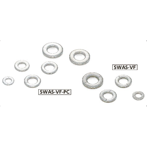 日本 NBK SWAS‑3-VF‑PC 通槽型真空垫圈 化学研磨低漏气洁净垫片