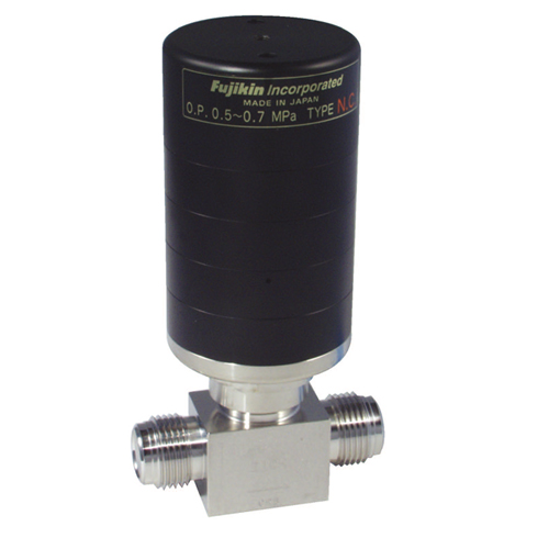 日本Fujikin富士金 自动球形金属隔膜阀FPR-NDF-721-12.7-316LP-CRB#B
