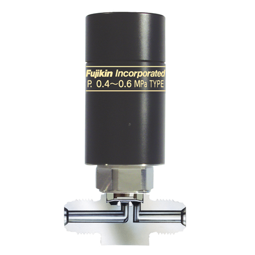日本Fujikin富士金 自动球体三路金属隔膜阀FPR-NSD-521-6.35BW-316LP-AWE