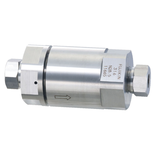 日本Fujikin富士金 夹头阀UCL-7100-6.35-N28.5-CN