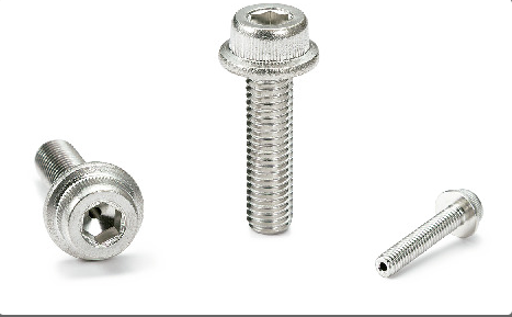 日本NBK SVFSS-M4-10-PC  真空专用通孔法兰螺栓 低排气 洁净 防沉 免垫圈