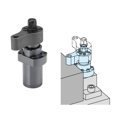 日本IMAO今尾机器人用旋转式夹具PTSW3-16L