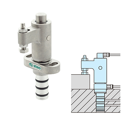 日本IMAO今尾气动旋转式夹具(空气传感器型座垫配管用)AMWSW16R-W-AG